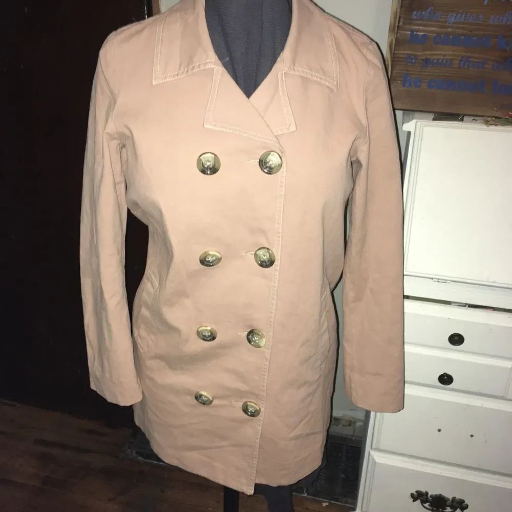 Sundance double breasted lightweight trench coat